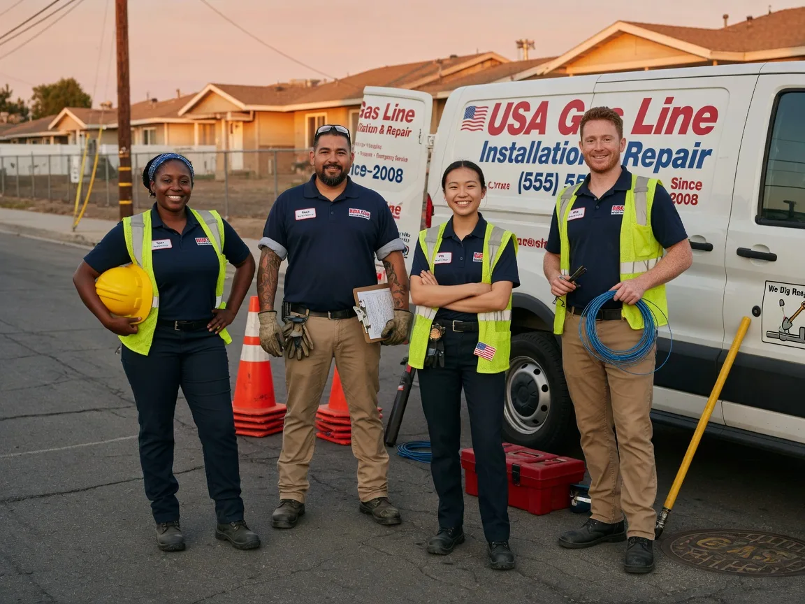 Gas Line Installation company in Medora, IL